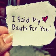 whatsapp status dp: I said my heart beats for you