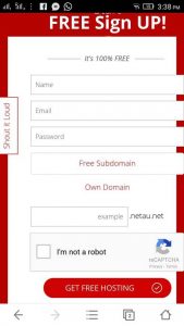 hosting forms to make phishing page