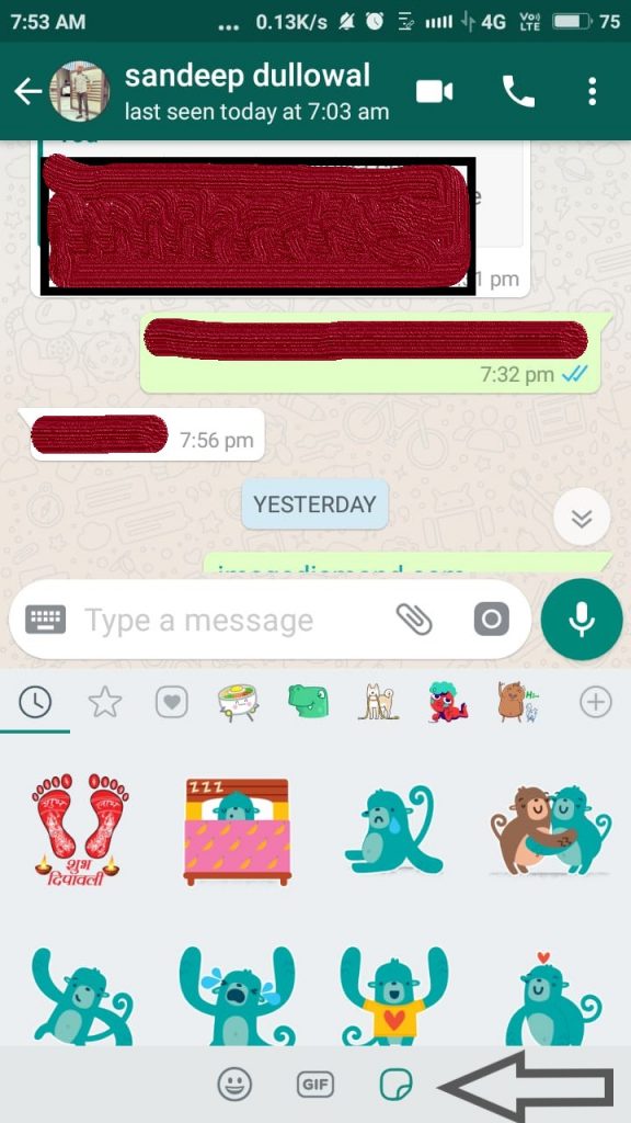 autocollants WhatsApp