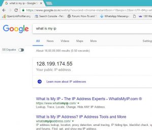 my ip address