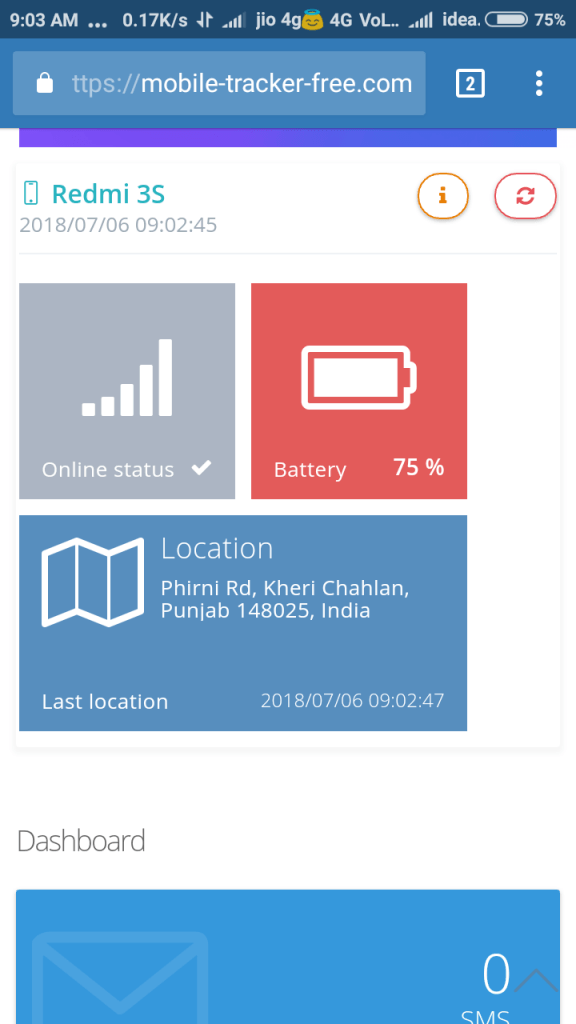 tracking android phone free