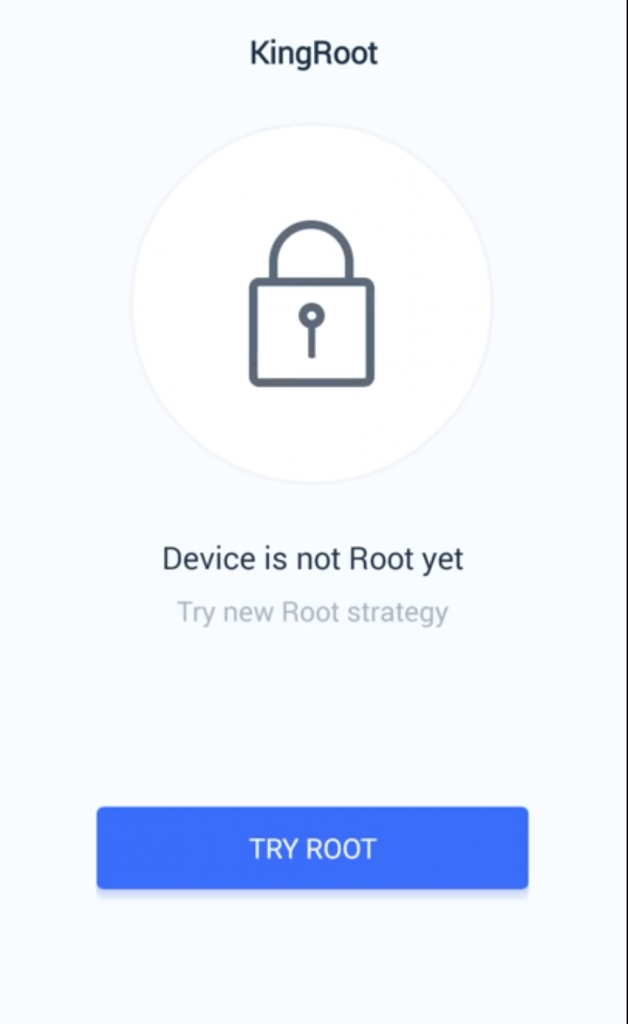 Kingroot try root