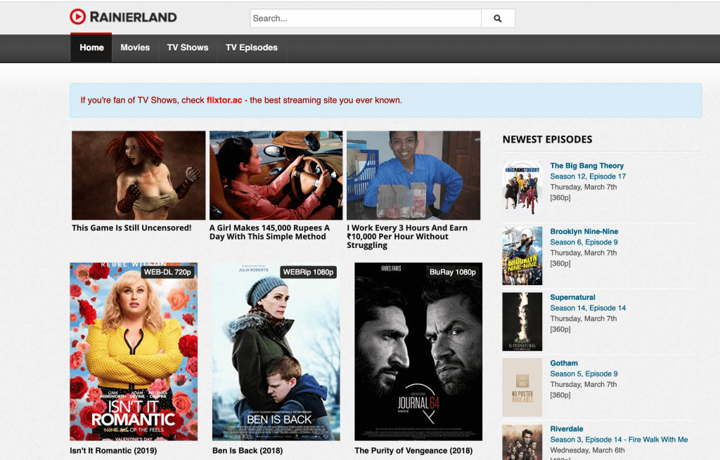 rainerland putlocker alternative