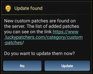 update patches